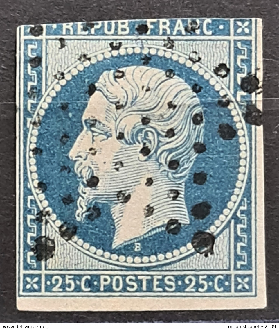 FRANCE 1852 - Canceled - YT 10 - 25c - 1852 Luigi-Napoleone