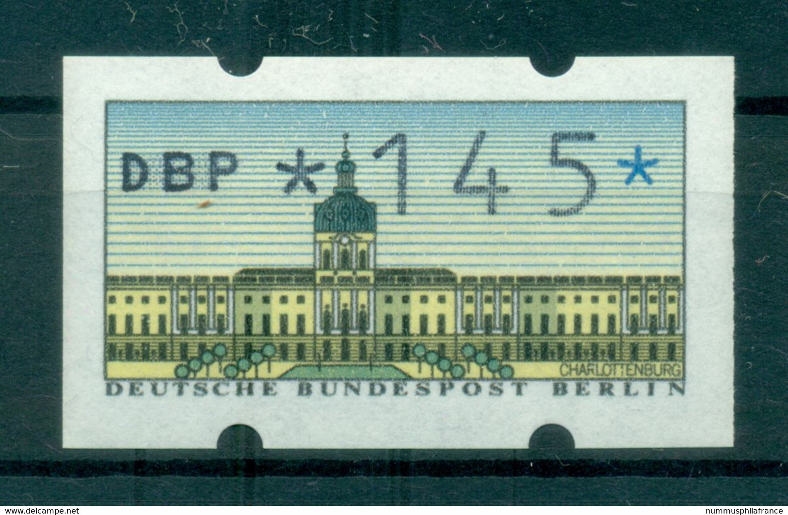 Berlin Ouest  1987 - Michel N. 1 - Timbre De Distributeur 145 Pf. (Y & T N. 1) - Franking Machines (EMA)