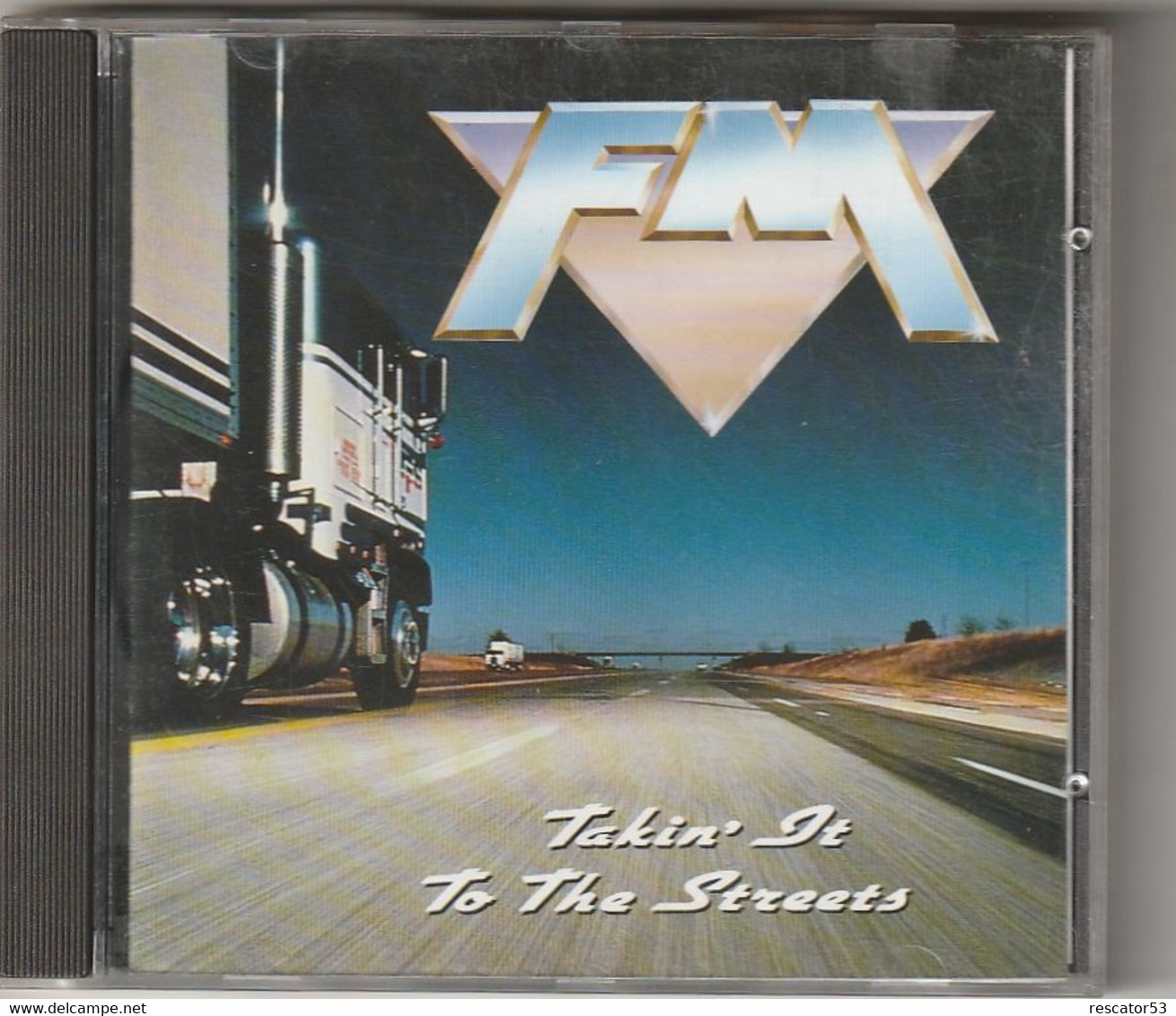 CD FM Takin It To The Streets - Hard Rock En Metal