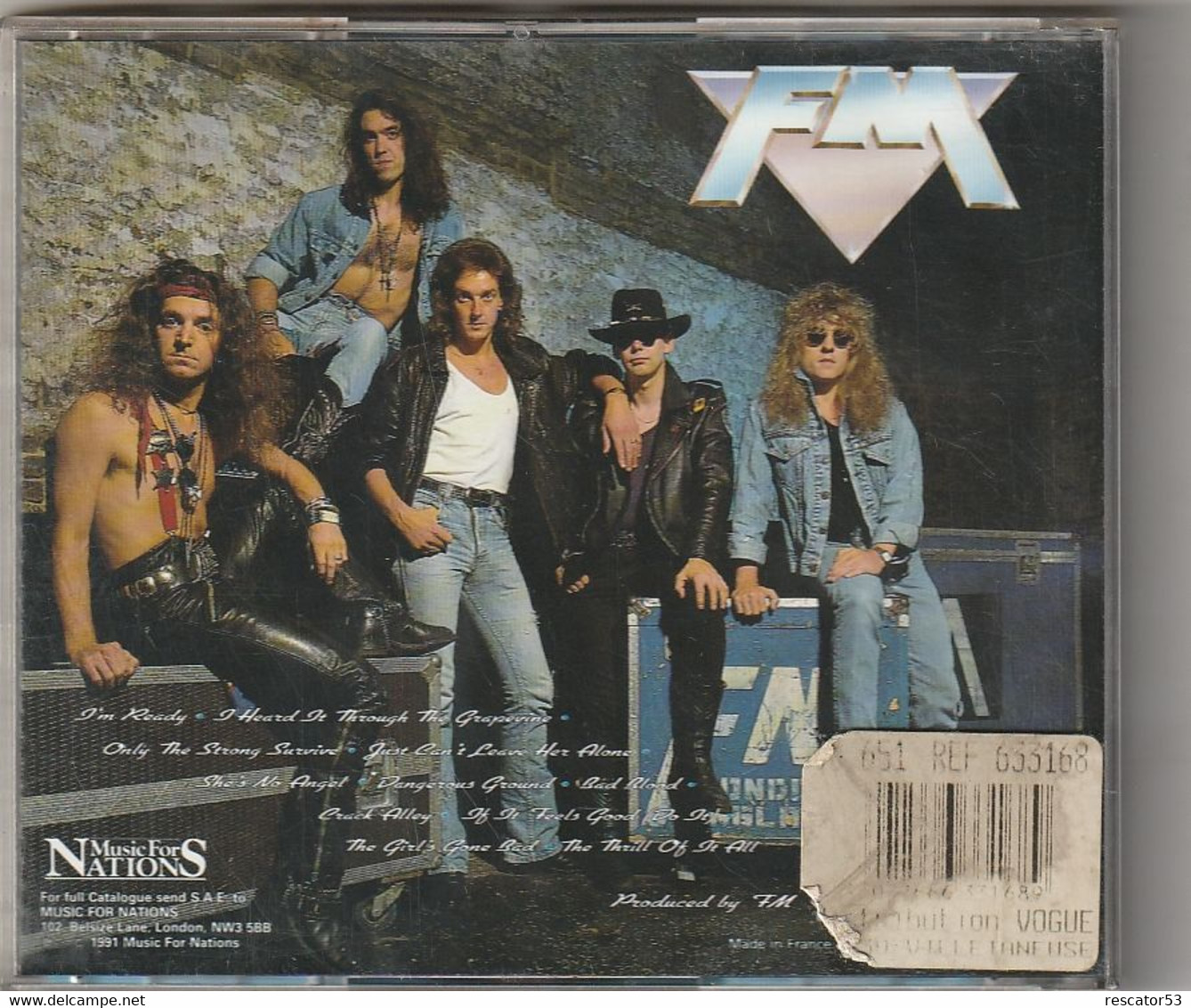 CD FM Takin It To The Streets - Hard Rock En Metal