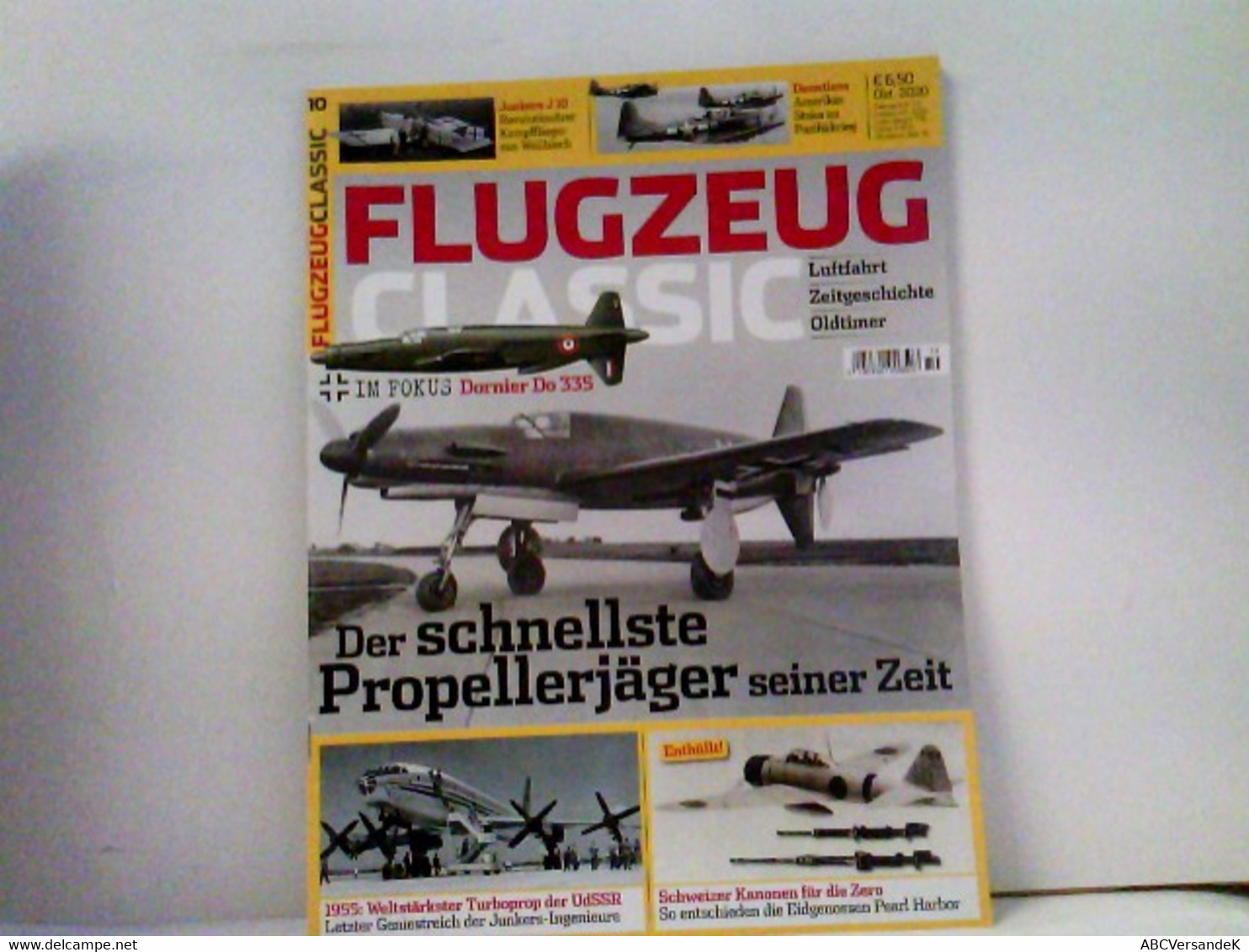 FLUGZEUG CLASSIC  Magazin Für Luftfahrtgeschichte, Oldtimer, Modellbau 2020-10 - Transport