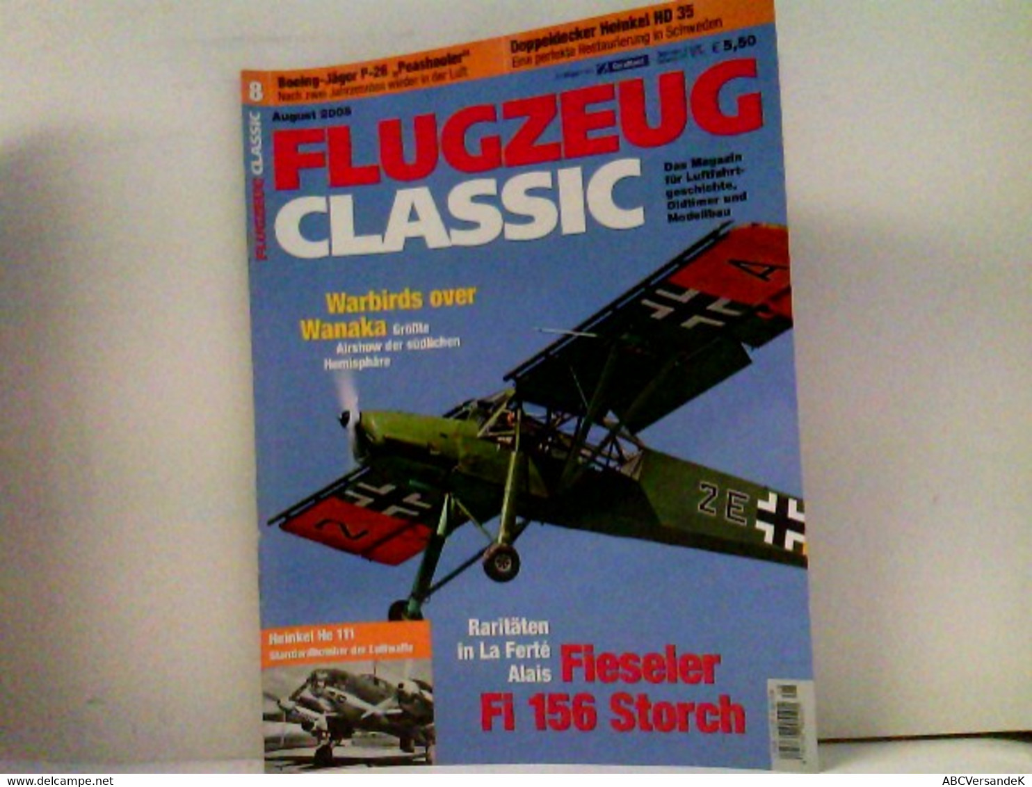 FLUGZEUG CLASSIC  Magazin Für Luftfahrtgeschichte, Oldtimer, Modellbau 2006-08 - Transport