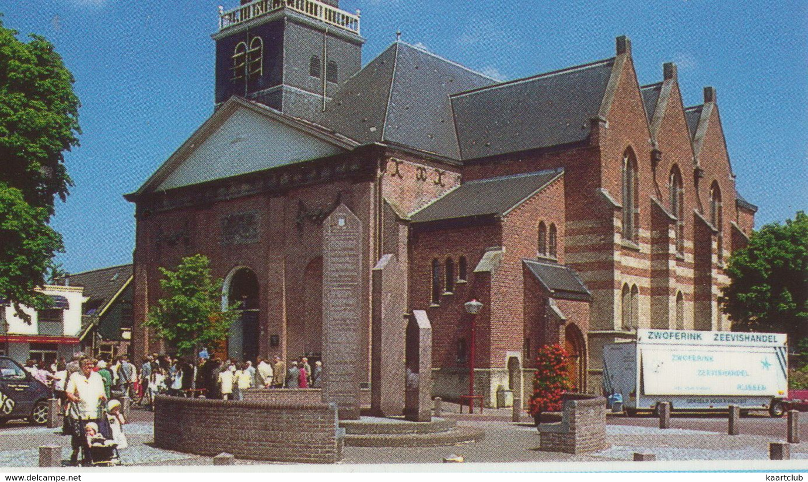 Groeten Uit Rijssen - (Overijssel, Nederland) - O.a. Zeevishandel 'Zwoverink', Kerk, Molen - Rijssen