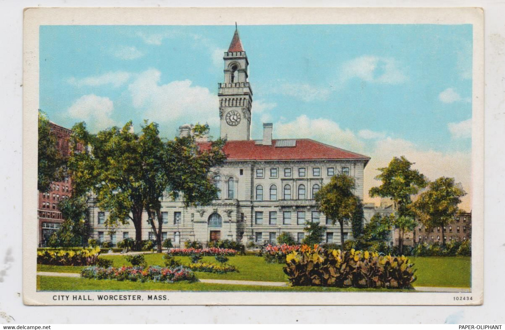 USA - MASSACHUSETTS - WORCESTER, City Hall - Worcester