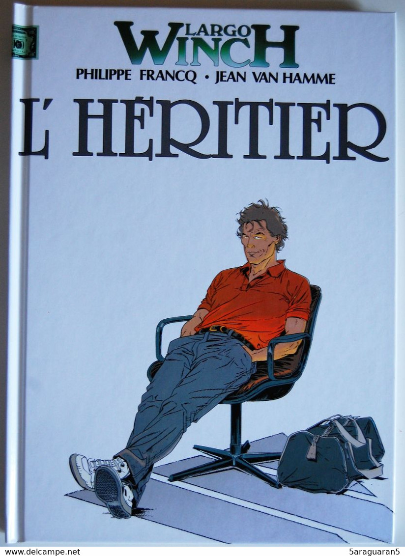 BD LARGO WINCH - L'héritier / Le Groupe W - Album Double - Largo Winch