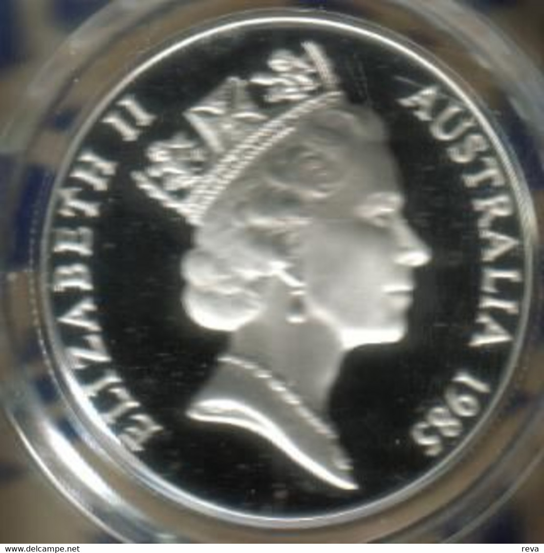 AUSTRALIA $10 STATE SERIES VICTORIA 1985 SILVER UNC KM? READ DESCRIPTION CAREFULLY !!! - 10 Dollars