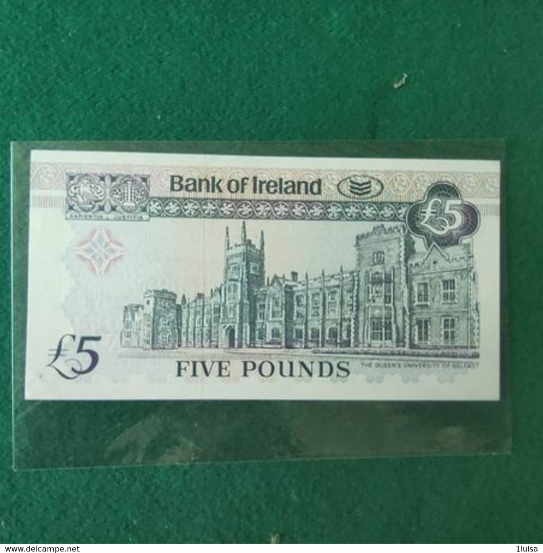 IRLANDA 5 POUNDS 1998 - Irland