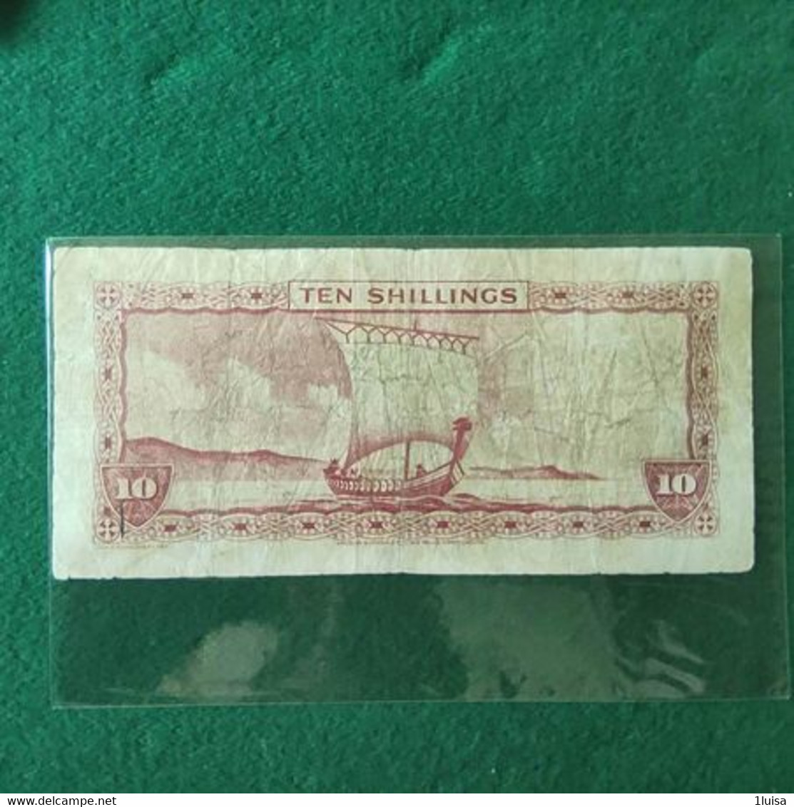 ISOLA MAN 10 SHILLINS - 10 Shillings