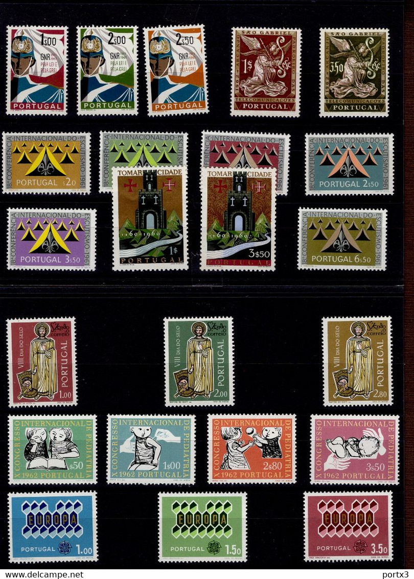 910 - 932 Jahr 1962 Postfrisch MNH ** Neuf - Nuovi