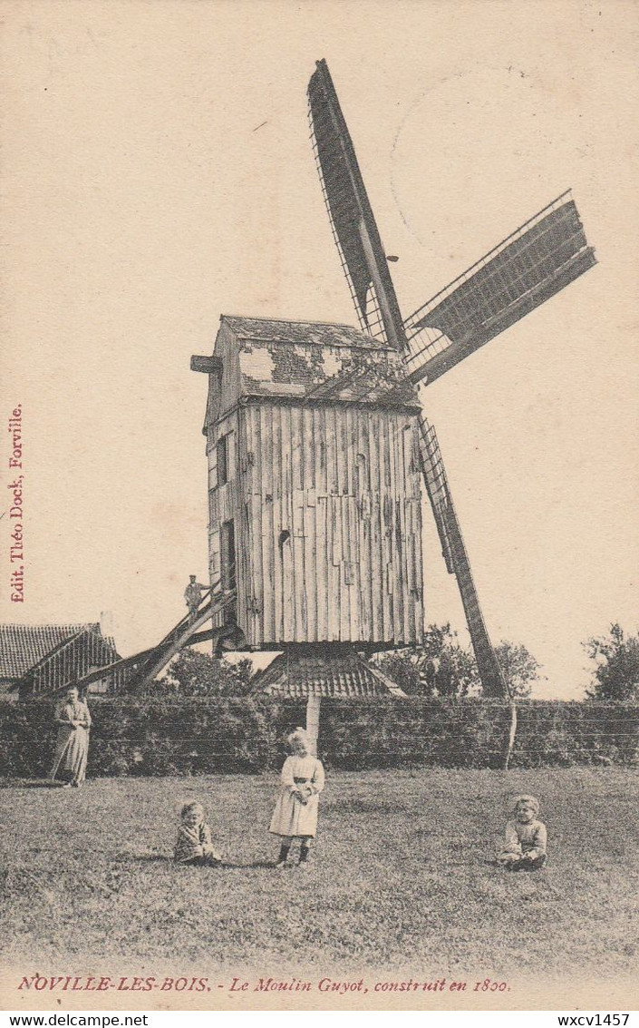 Noville-les-Bois ,( Eghezée ), Le Moulin Guyot , Construit En 1800 ( Moulin à Vent , Molen , Windmolen ) - Eghezée