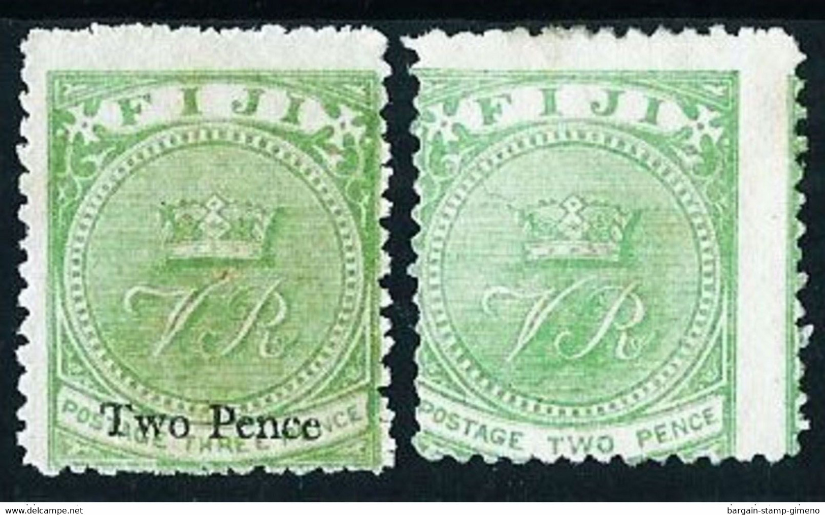 Islas Fiji (Británicas) Nº 26/27 Cat.40€ - Fiji (...-1970)