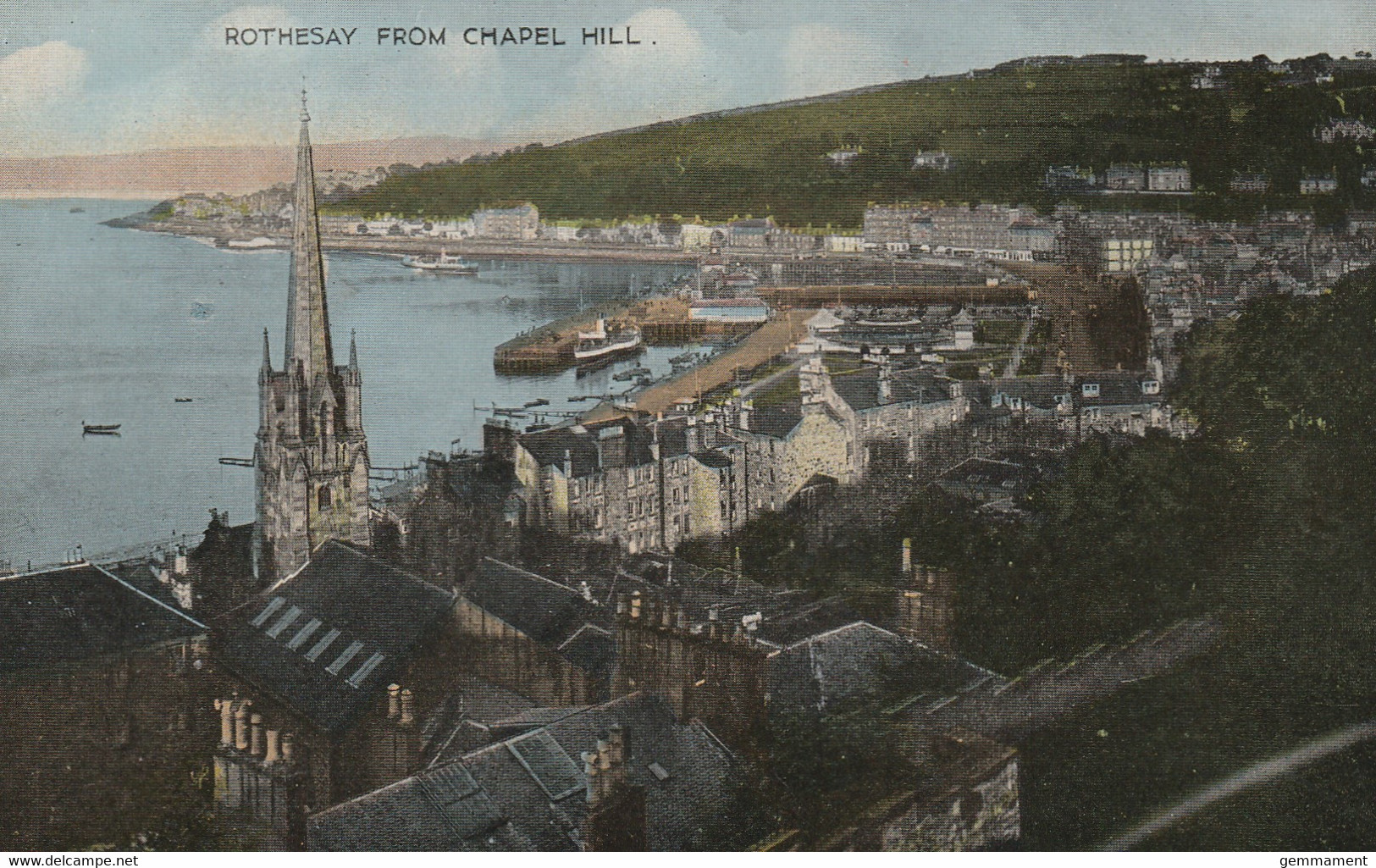 ROTHESAY FROM CHAPEL HILL - Bute