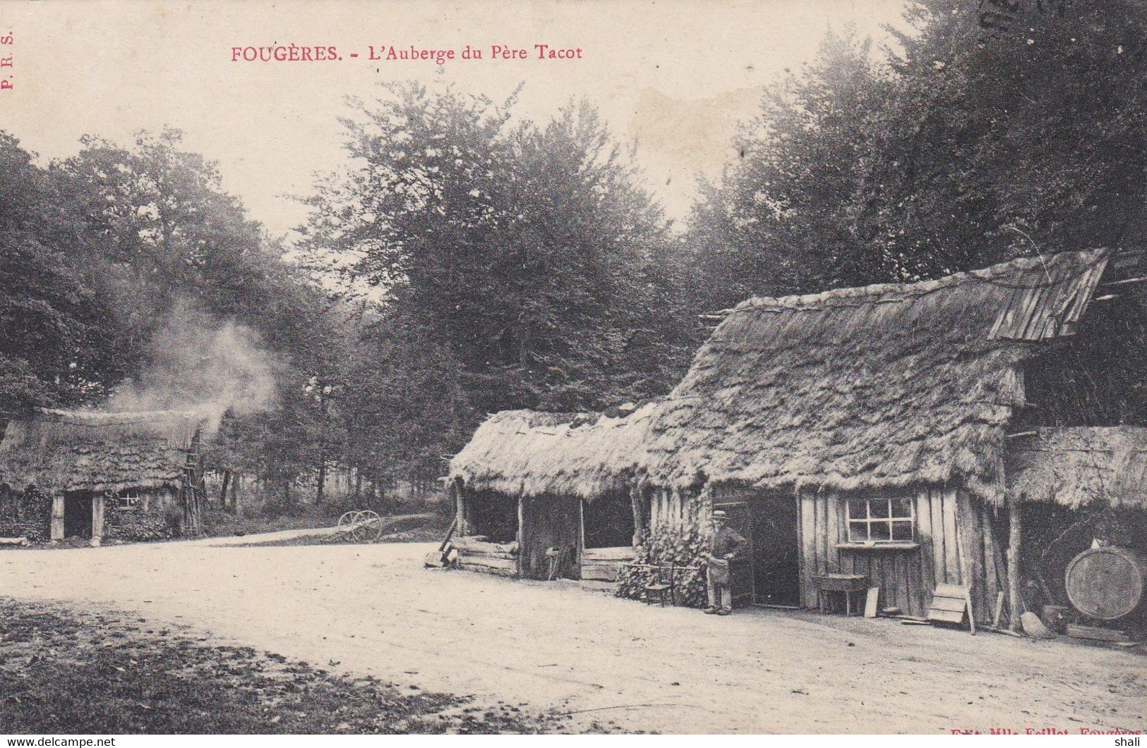 CPA FOUGERES L' AUBERGE DU PERE TACOT - Fougeres