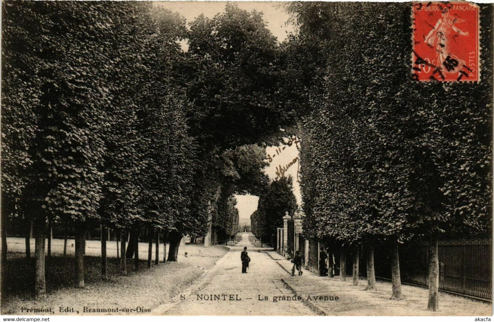 CPA NOINTEL La Grande Avenue (377051) - Nointel