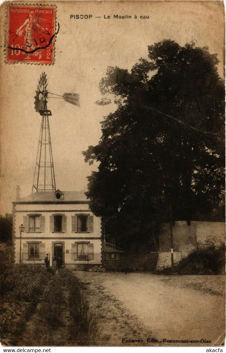 CPA Piscop - Le Moulin A Eau (380225) - Pontcelles