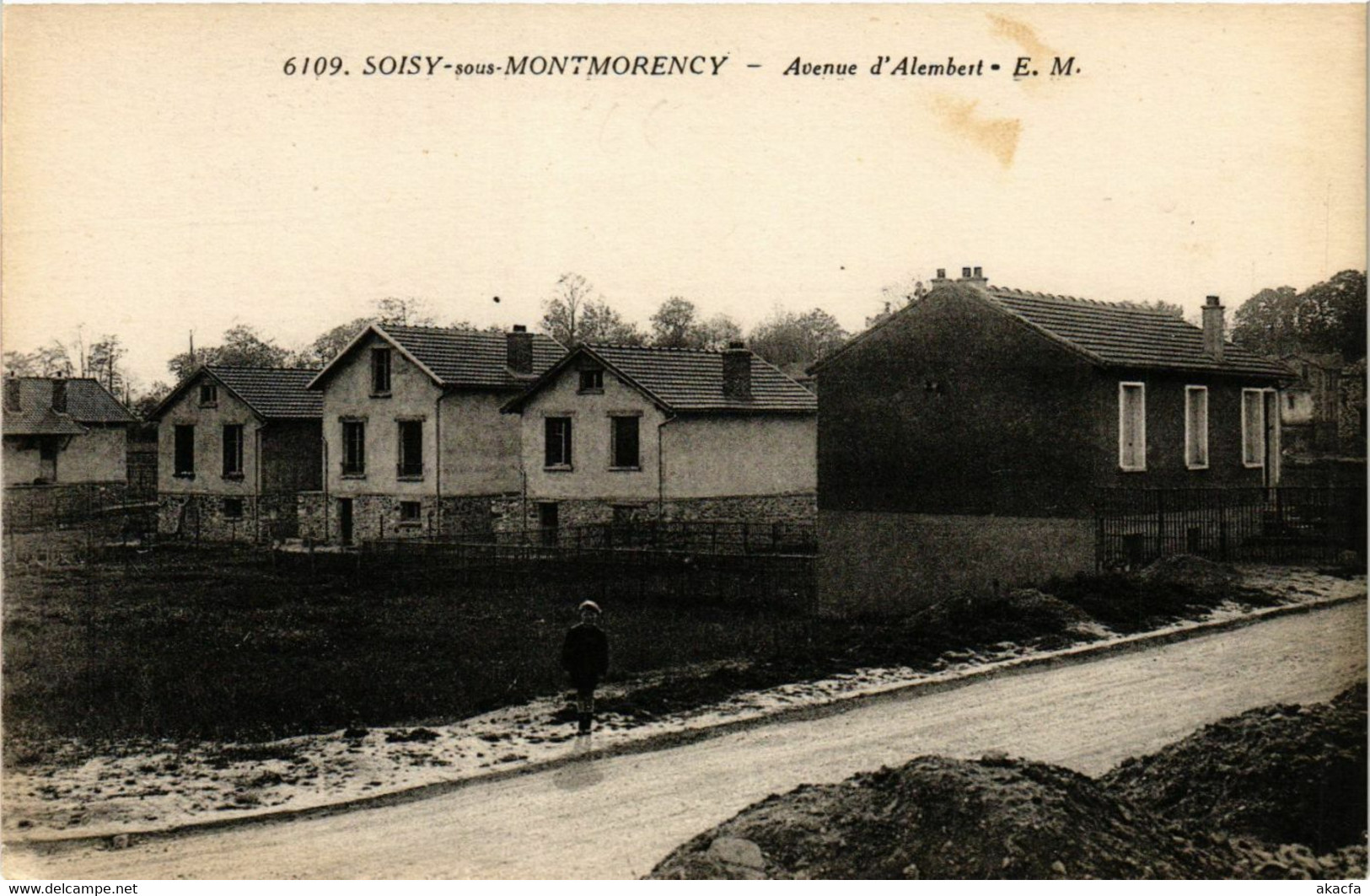 CPA SOISY-sous-MONTMORENCY - Avenue D'Alembert (380621) - Soisy-sous-Montmorency