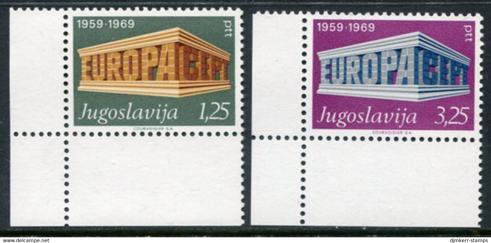 YUGOSLAVIA 1969 Europa MNH / **.  Michel 1361-62 - Nuovi