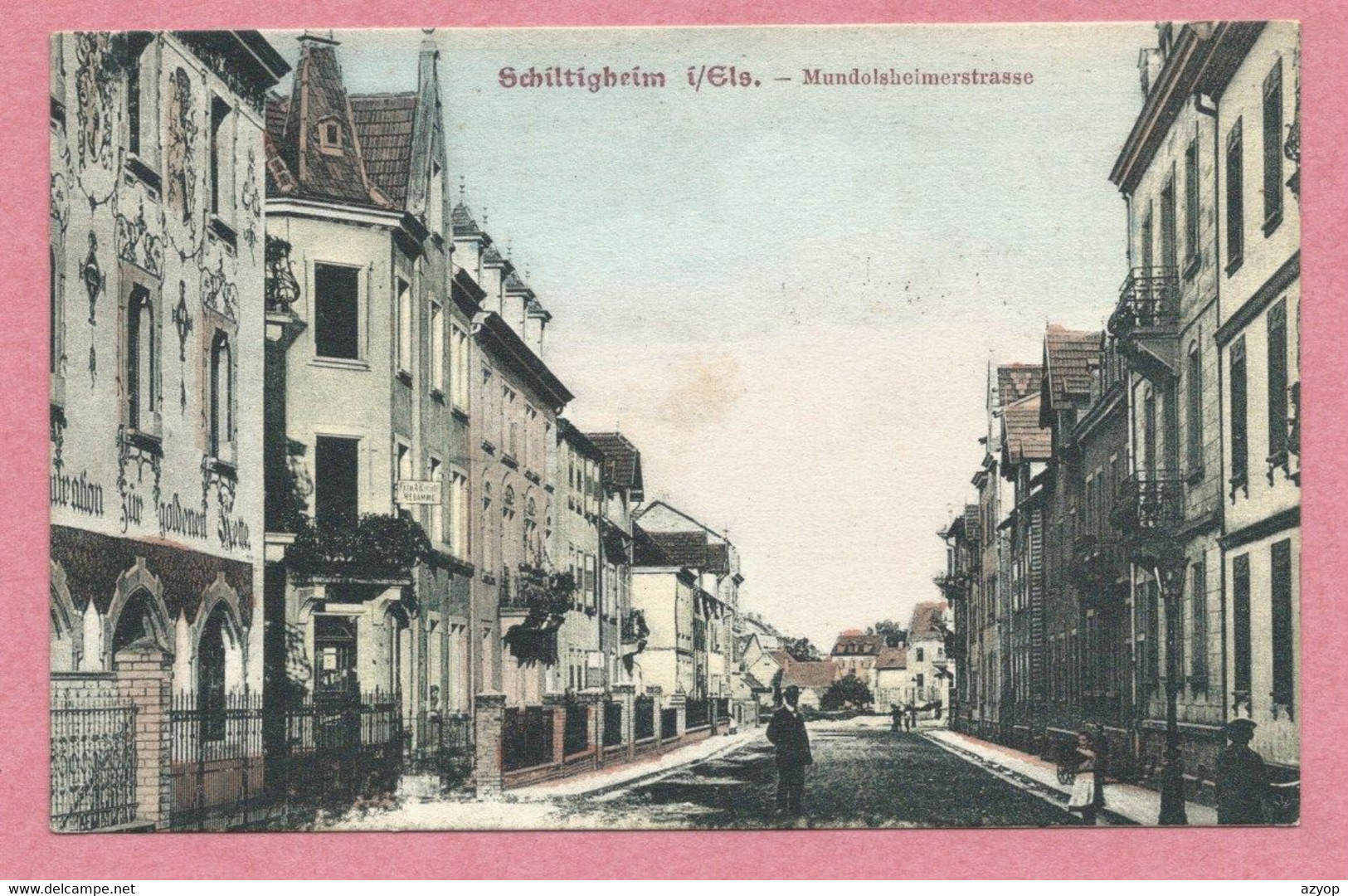 67 - SCHILTIGHEIM - Mundolsheimerstrase - Restauration Zur Goldenen Kette - Schiltigheim