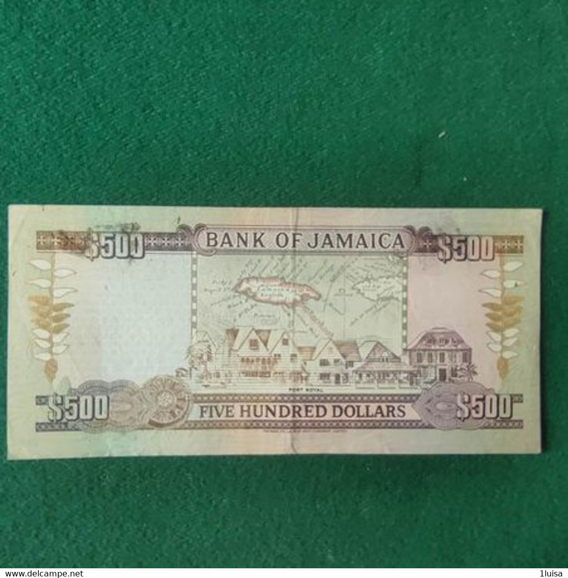 GIAMAICA 500 DOLLARS 1994 - Jamaica