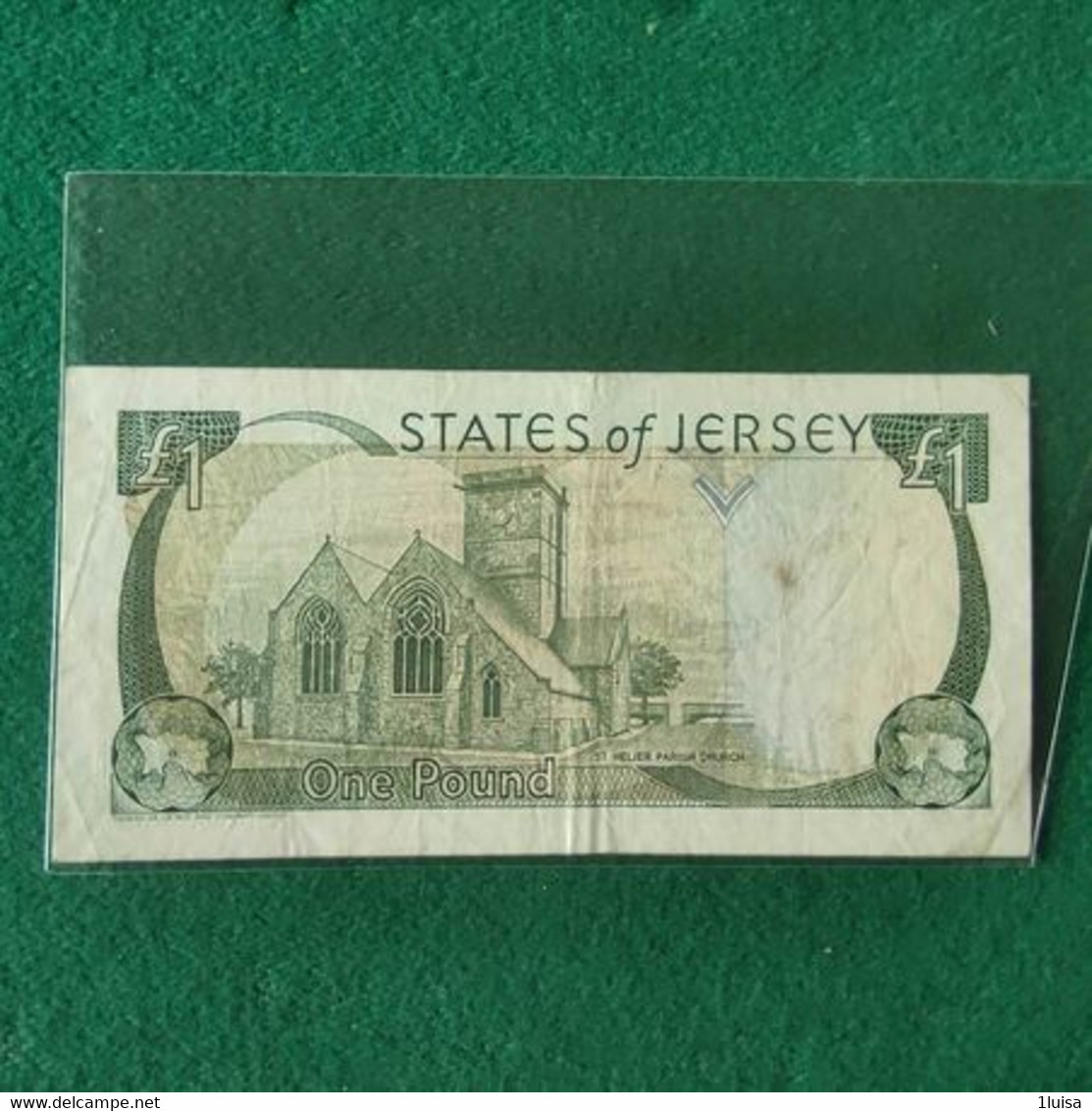 JERSEY 1 POUND 1989 - Jersey