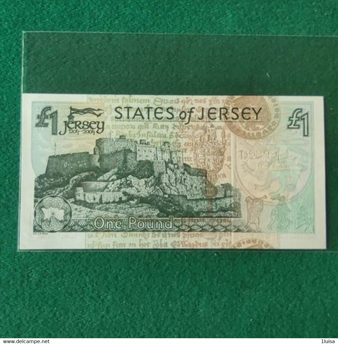 JERSEY 1 POUND 2004 - Jersey