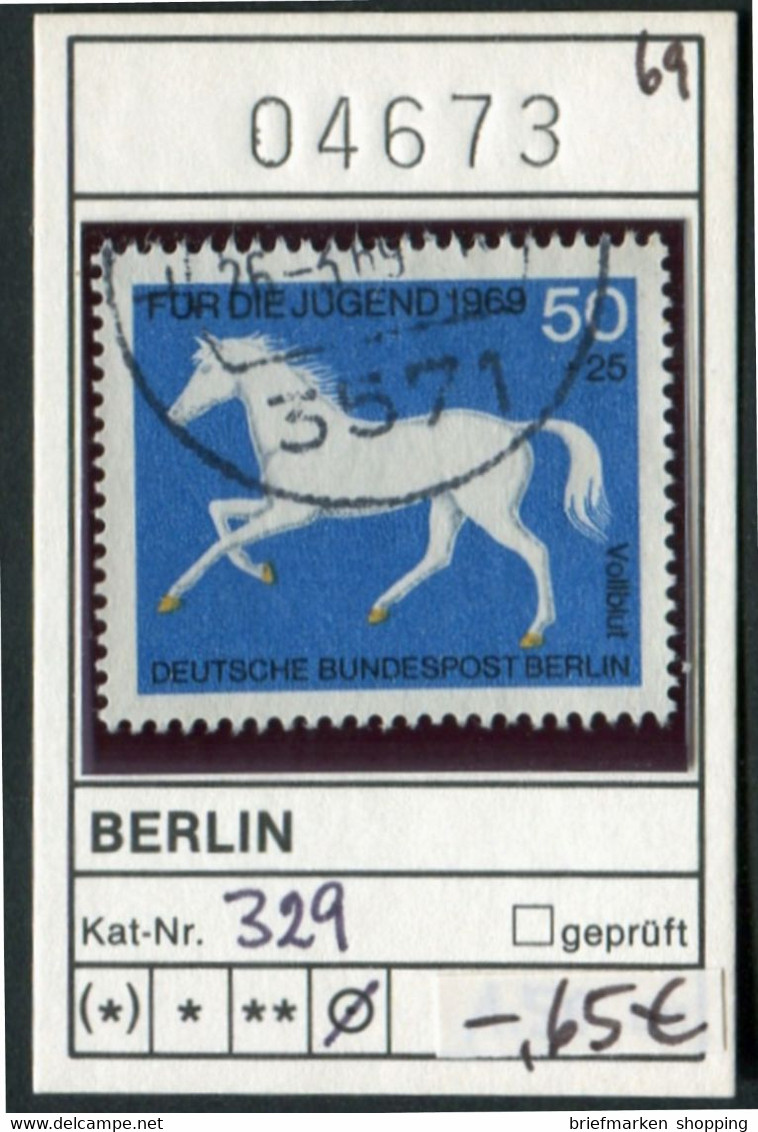 Berlin 1969 - Germany 1969 - Michel 329 - Oo Oblit. Used Gebruikt - Usati