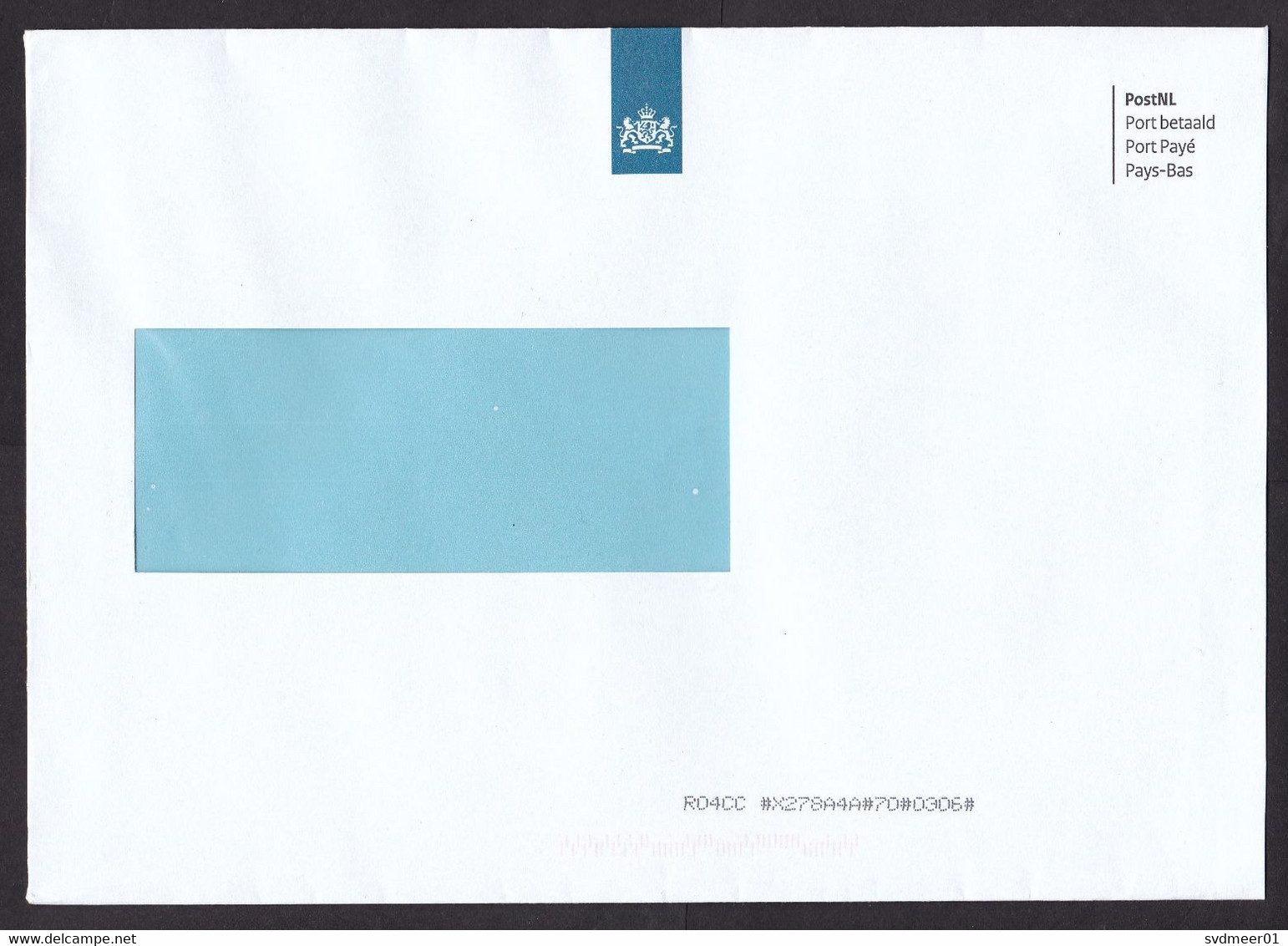Netherlands: Official Cover, 2021, Postage Paid, Sent By Ministry Of Interior & Kingdom Relations (traces Of Use) - Brieven En Documenten