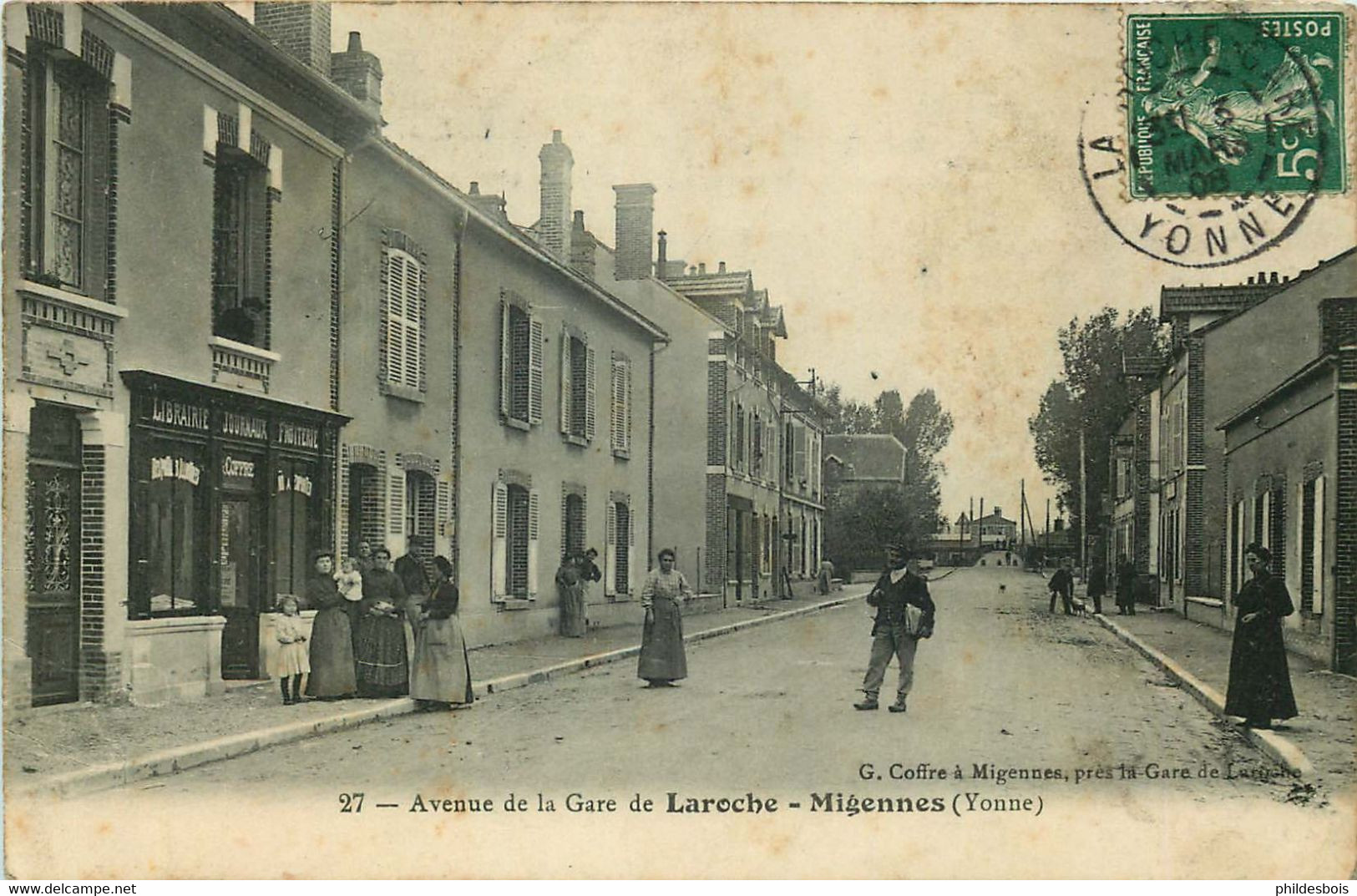 YONNE  LAROCHE - MIGENNES Avenue De La Gare - Migennes