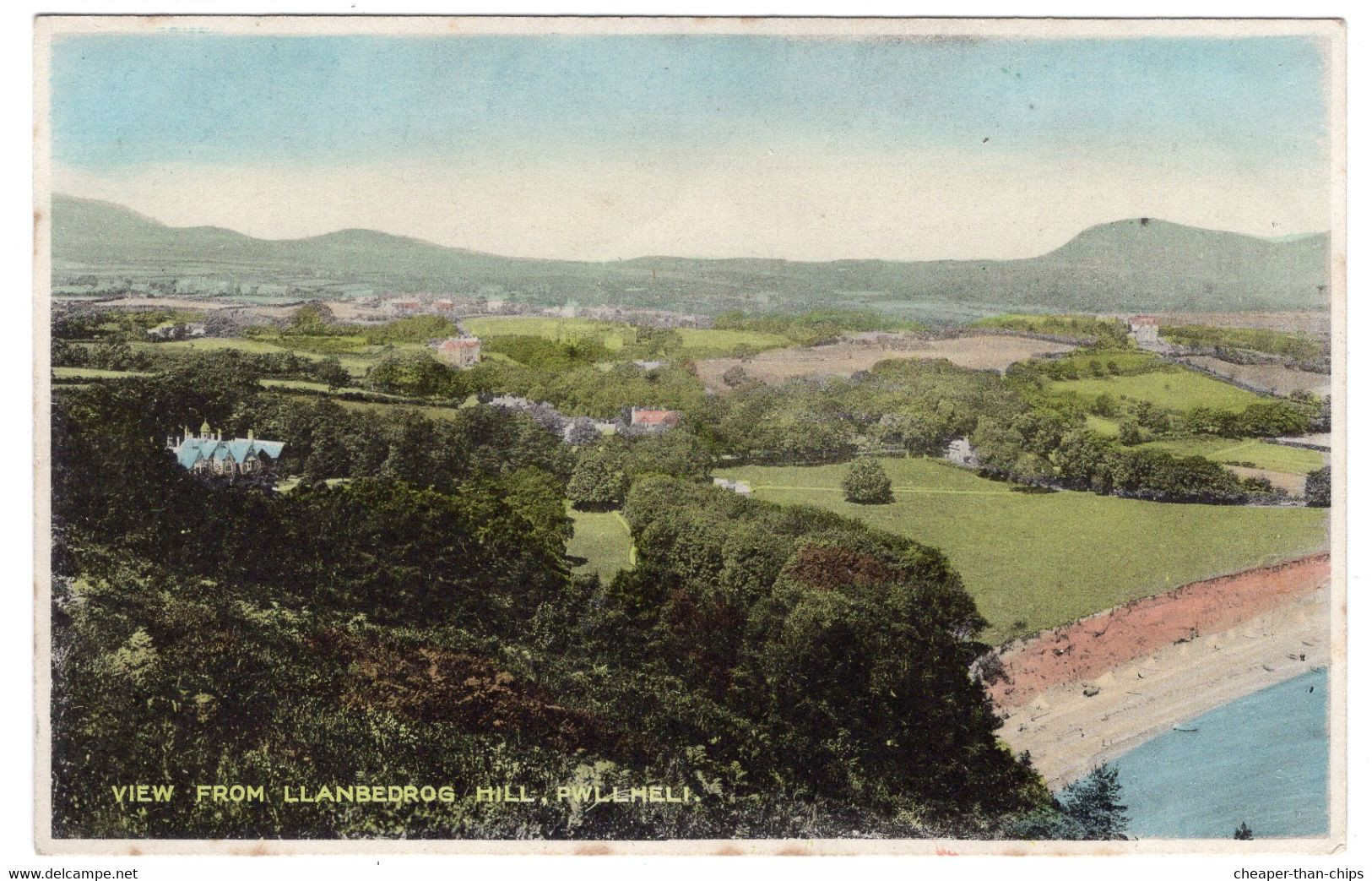 PWLLHELI - View From Llanbedrog Hill - Caradog Evans, Pwllheli - Anglesey