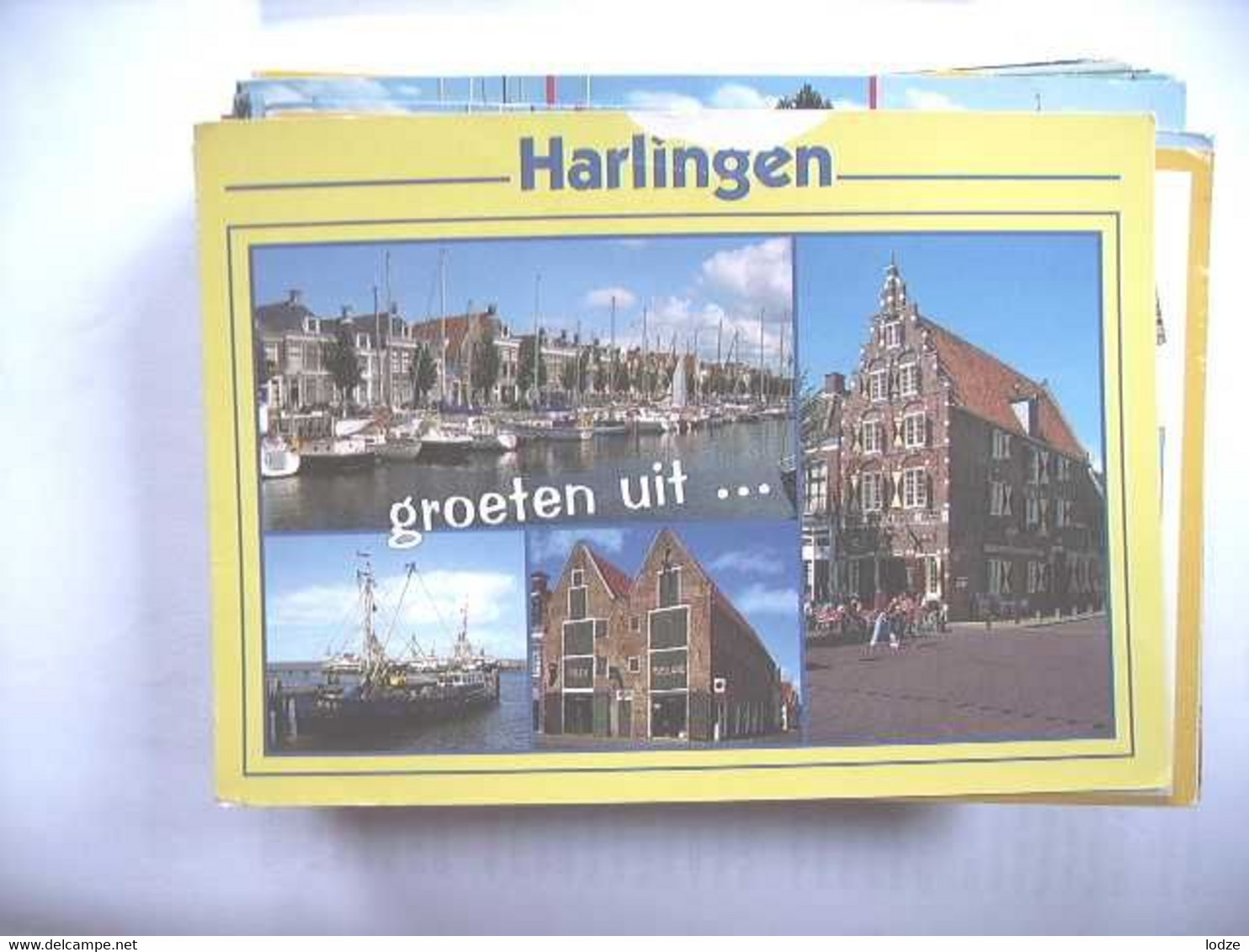 Nederland Holland Pays Bas Harlingen Met Pakhuizen En Haven - Harlingen