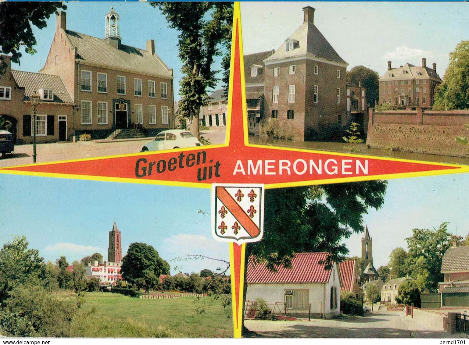 Niederlande / Netherland # Amerongen - Ansichtskarte Gebraucht / View Card Used (f1674) - Amerongen