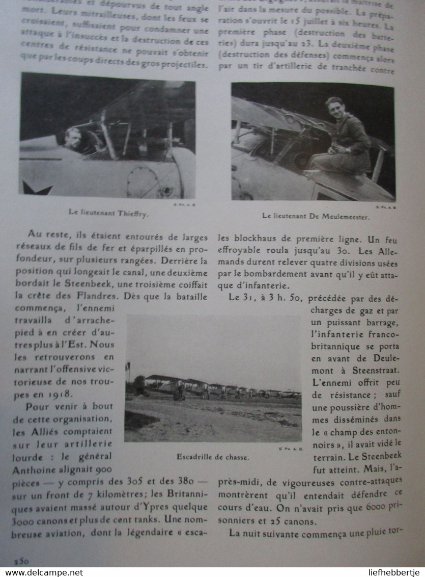 La Belgique et la guerre : 4 tômes - 1920 - WO I - Eerste werdeldoorlog - Première guerre mondiale - oorlog