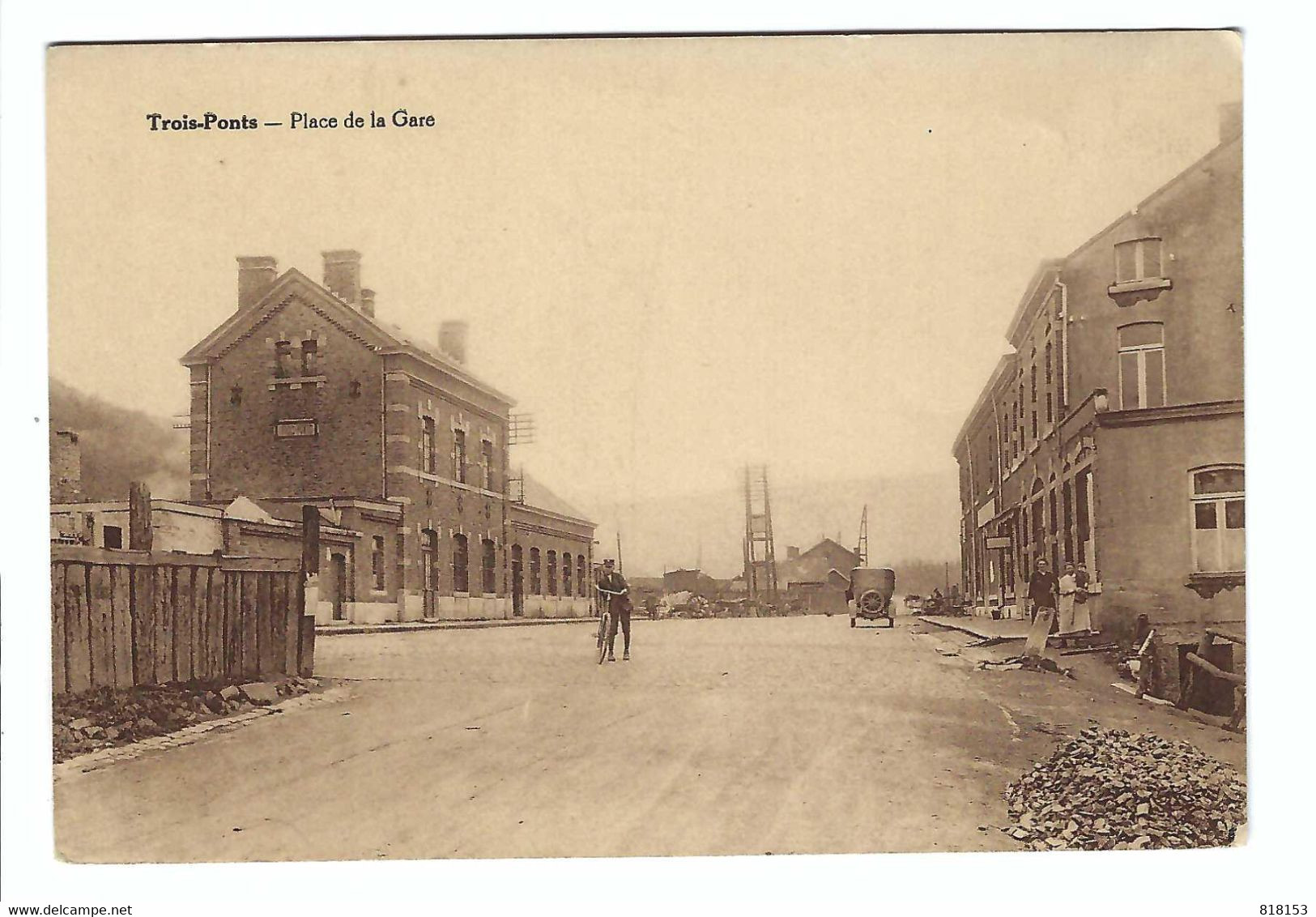 Trois-Ponts  -  Place De La Gare - Trois-Ponts