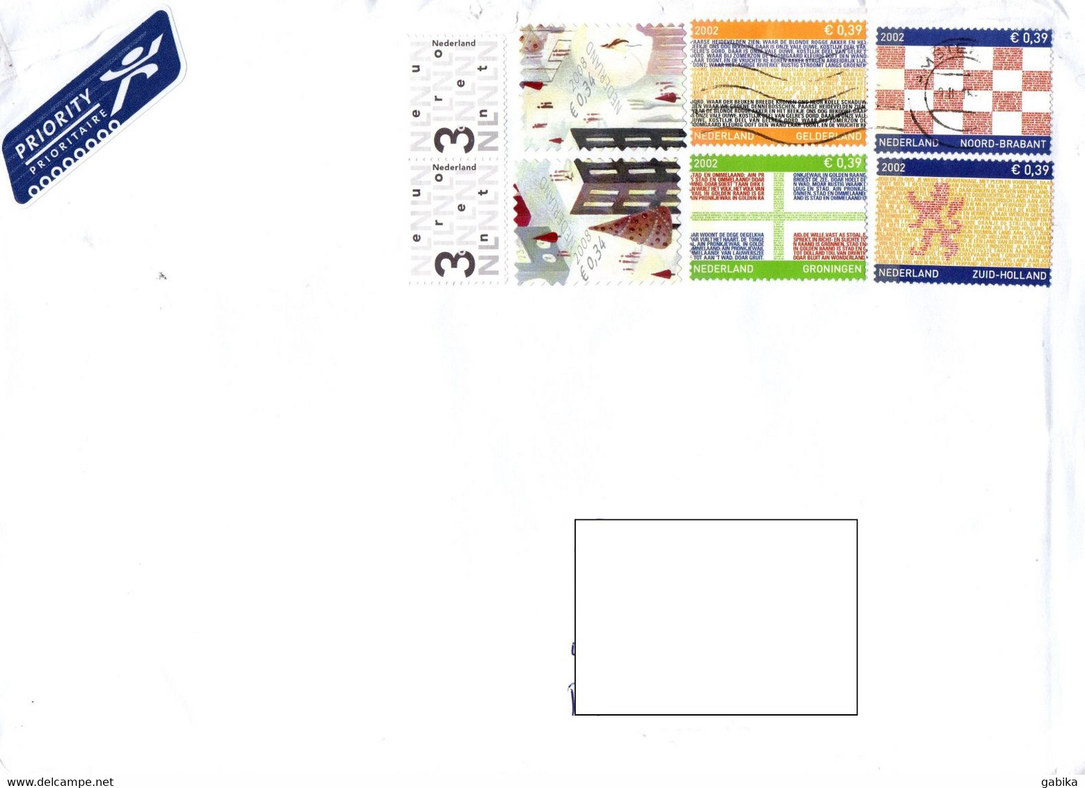 Netherlands 2015, Priority Letter - Storia Postale