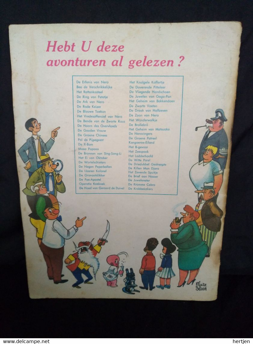Nero, De Lowie-treizekast,1965, Softcover, Eerste Druk, Ongekleurd, 28 Blz. Naam Op 1ste Blz. - Nero