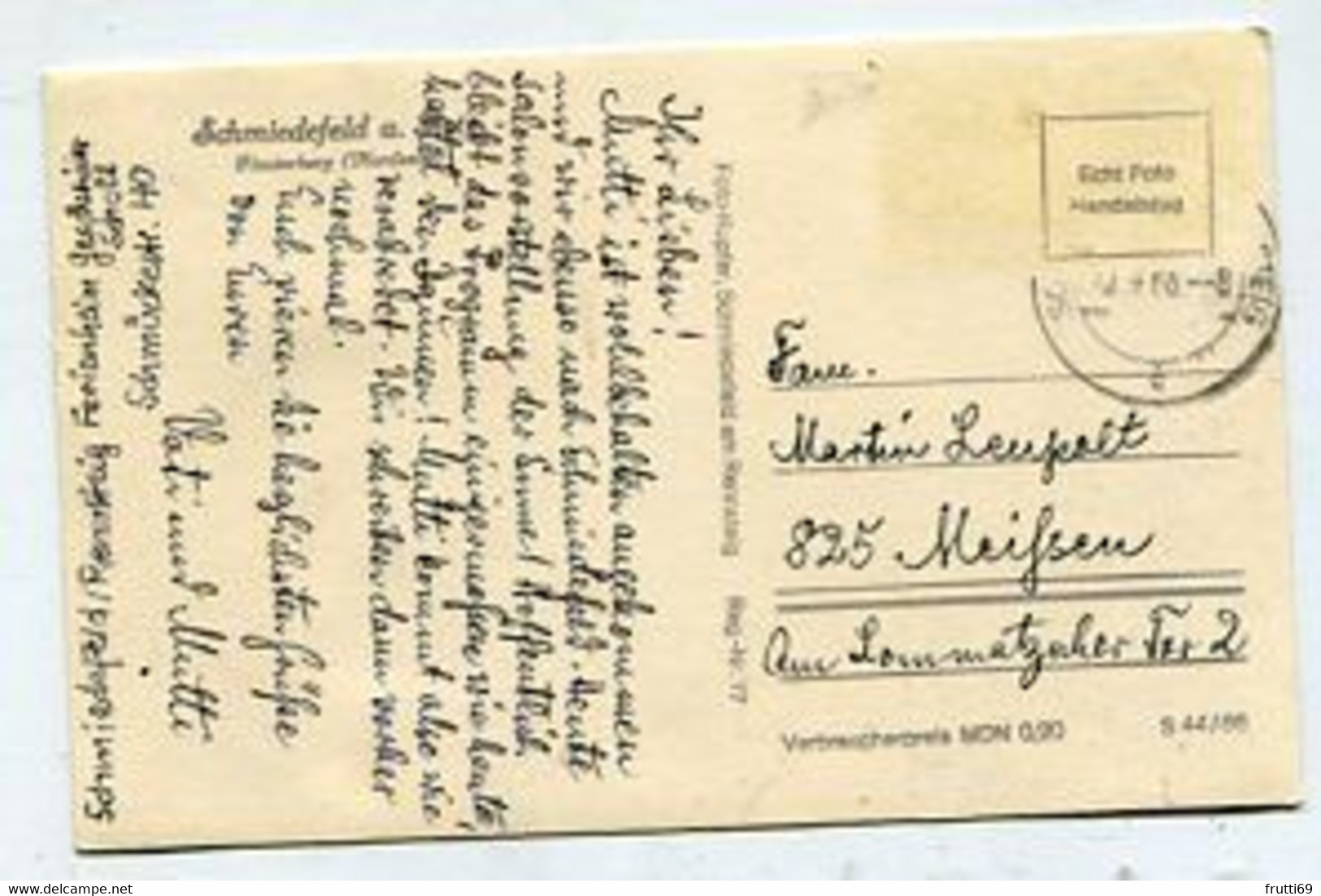 AK 014489 GERMANY - Schmiedefeld A. Rstg - Schmiedefeld