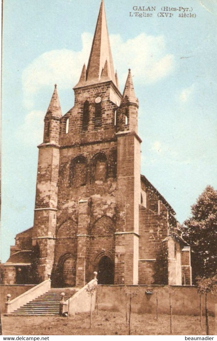 Hautes Pyrénées église De Galan - Galan