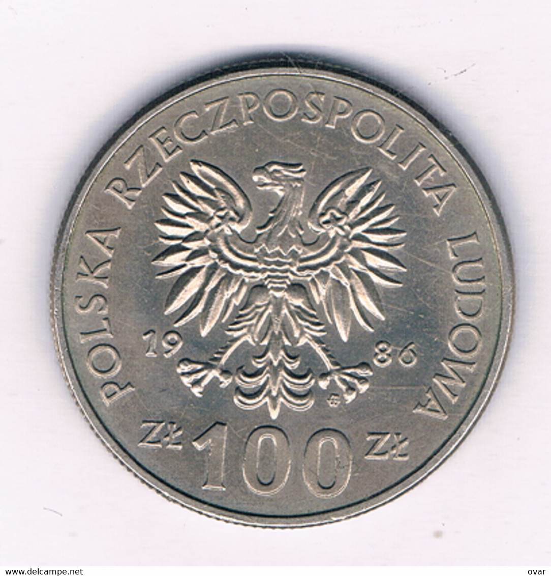 100 ZLOZYCH 1986 POLEN /9249/ - Polen