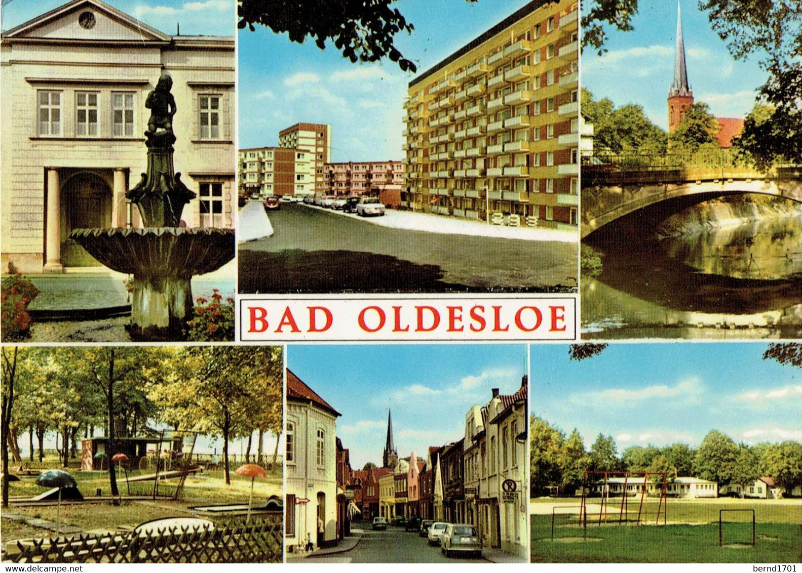 Germany # Bad Oldesloe - Ansichtskarte Gebtraucht / View Card Used (f1683) - Bad Oldesloe
