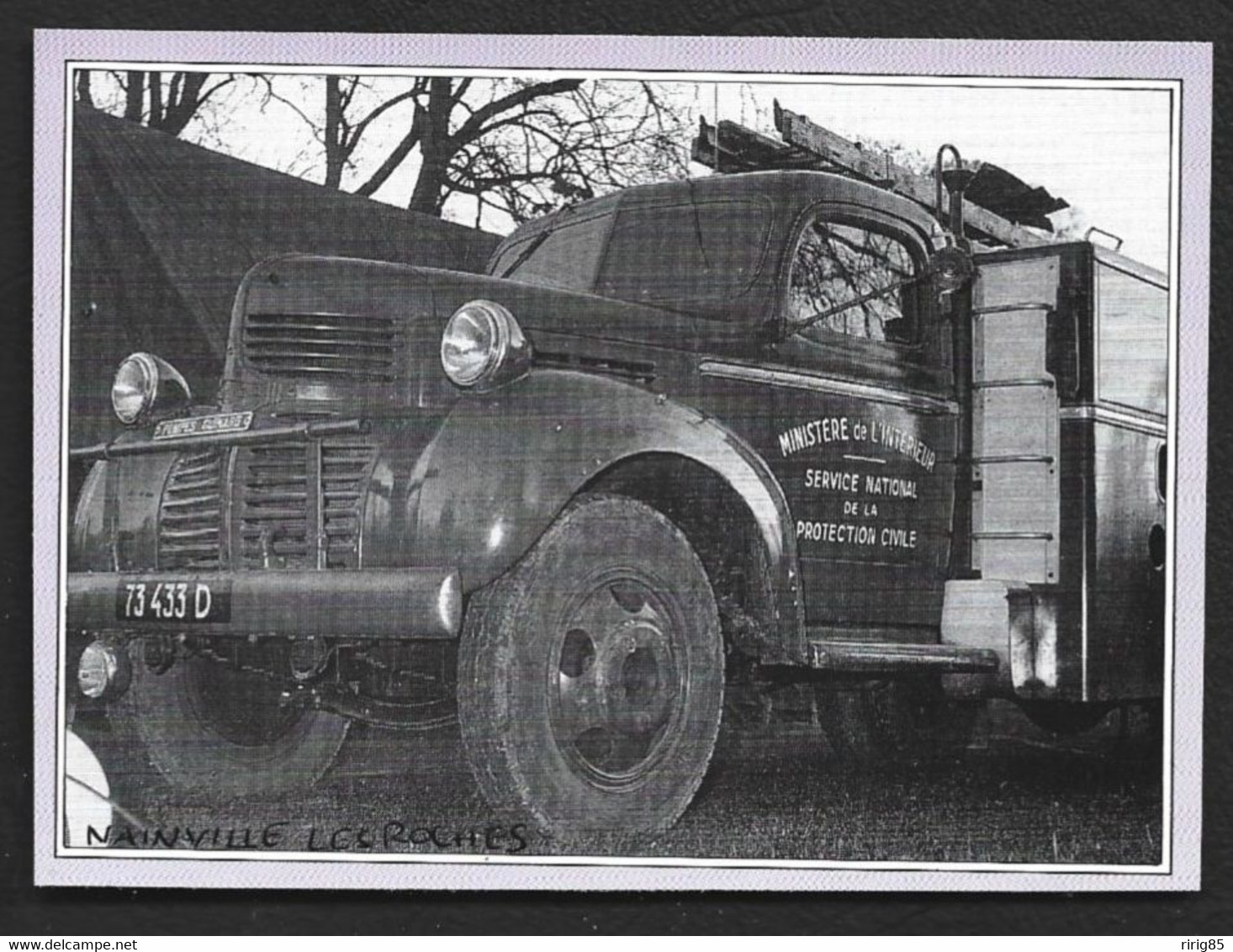 1993  --  CAMION DE LA PROTECTION CIVILE A NAINVILLE LES ROCHES . 3W065 - Zonder Classificatie