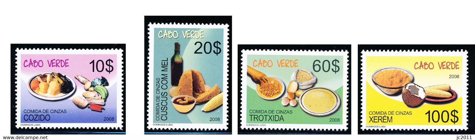 Cabo Verde - 2008 - Local Cuisine / Ash Food - MNH - Cap Vert