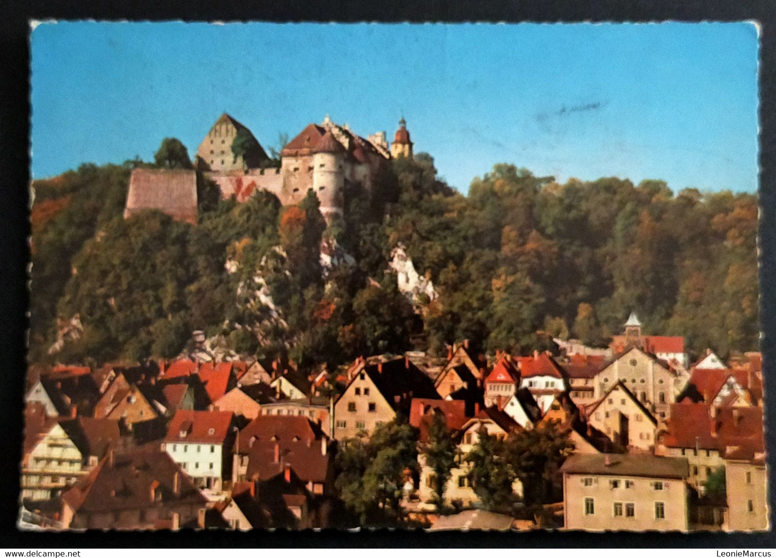 1514/CPSM - Heidenheim - Blick Auf Die Stadt Und Schloss Hellenstein - Vue De La Ville Et Château Hellenstein - Heidenheim