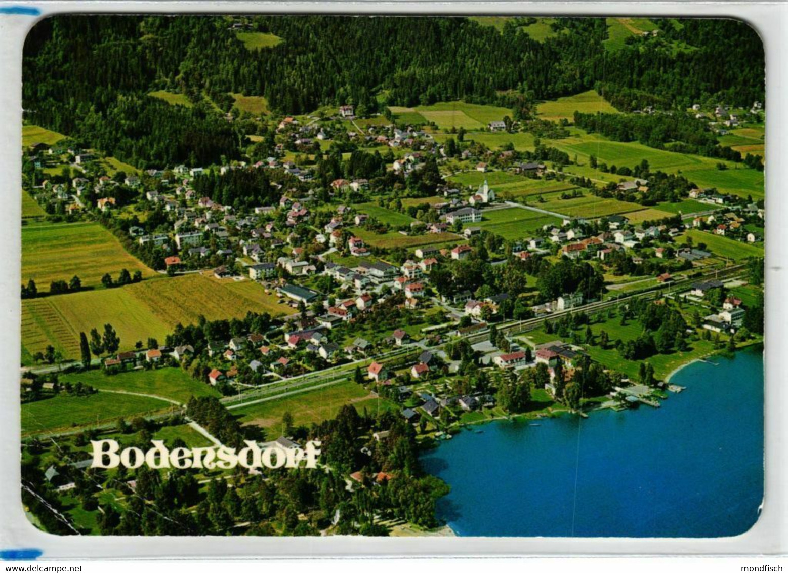 Bodensdorf Am Ossiachersee 198? - Luftbild - Ossiachersee-Orte