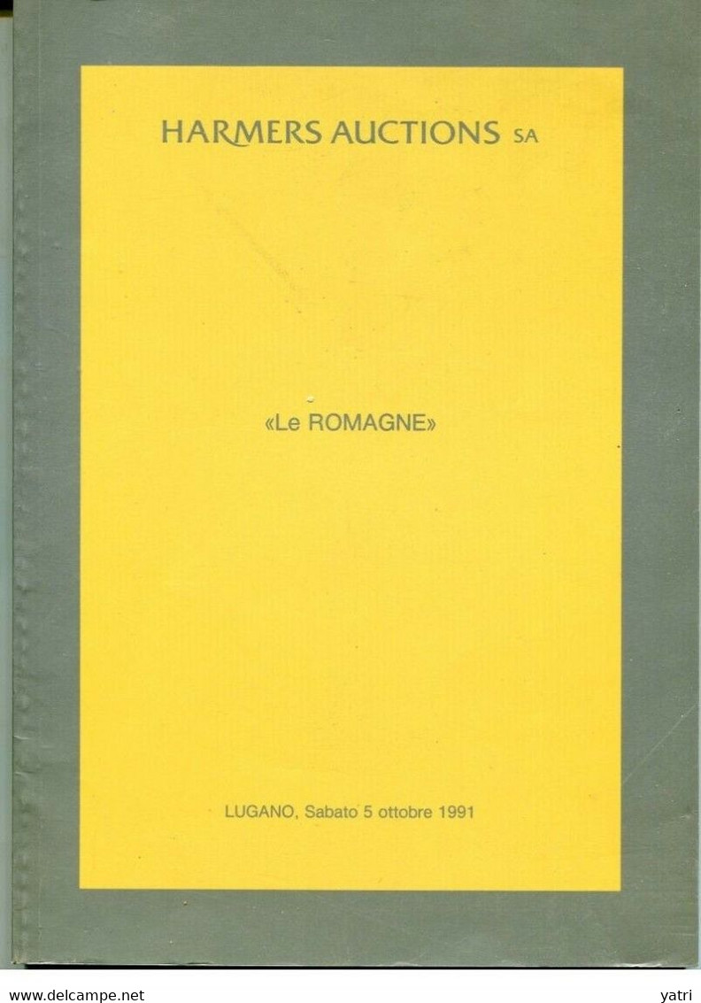 Harmers (Lugano 1991) - Collezione Barcella "Le Romagne" - Auktionskataloge
