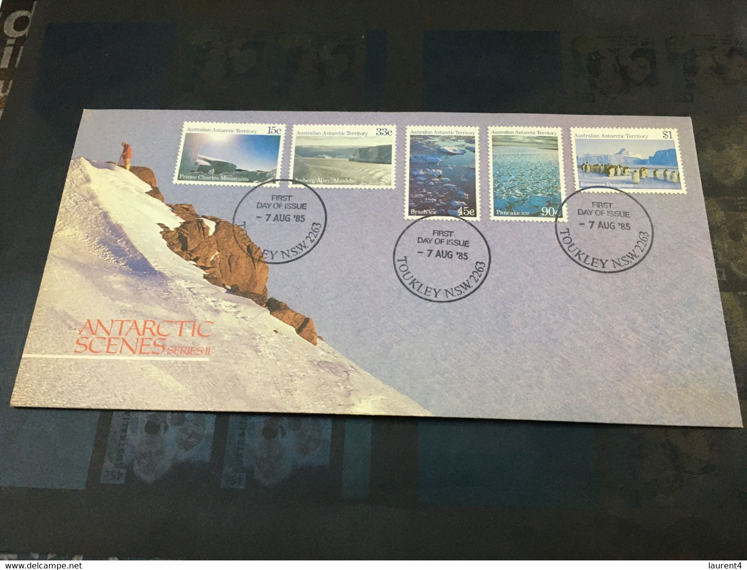 (4 C 6) Australia - FDC - Australian Antarctic Territory - 1984 & 1985 (2 Covers) - FDC