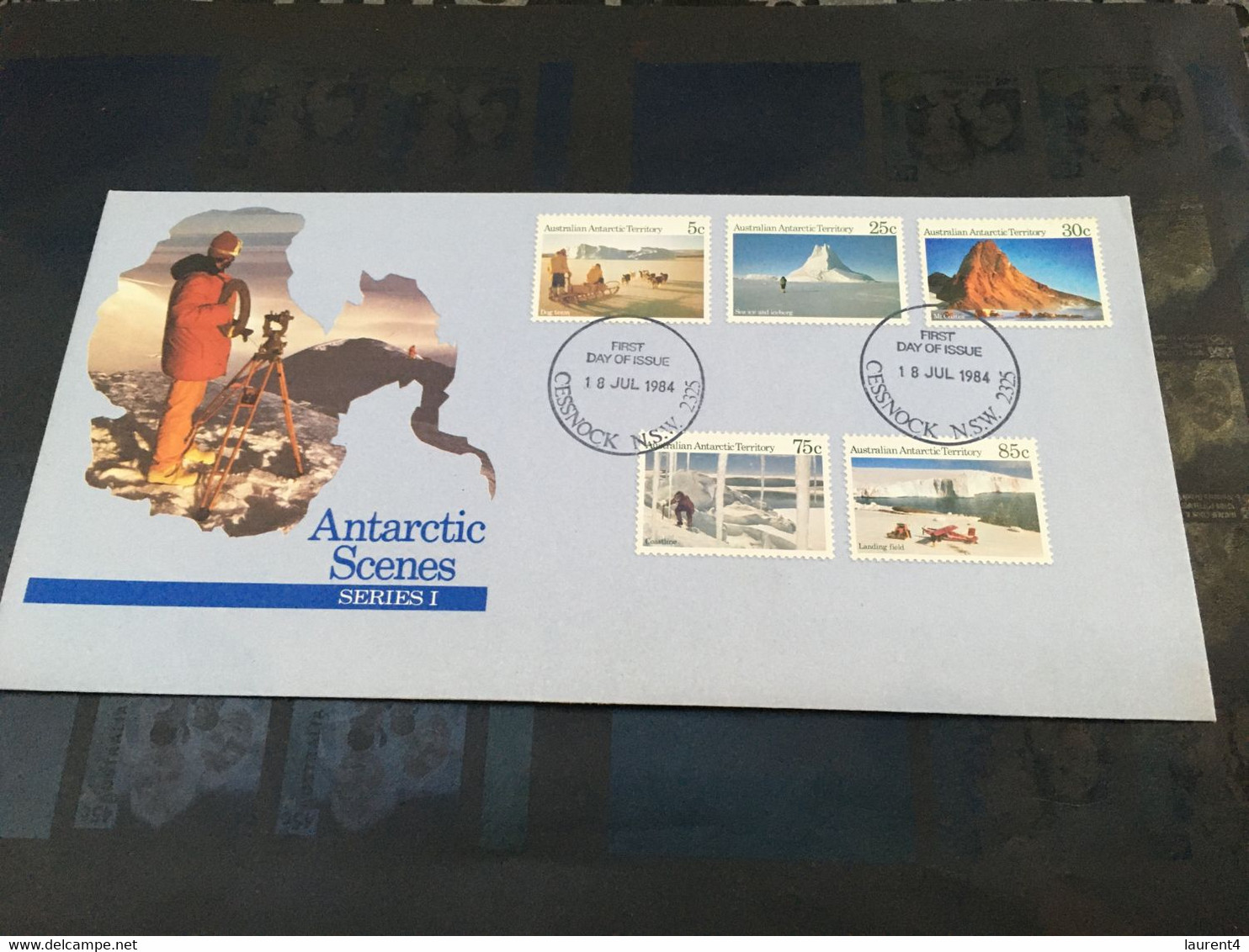 (4 C 6) Australia - FDC - Australian Antarctic Territory - 1984 & 1985 (2 Covers) - FDC