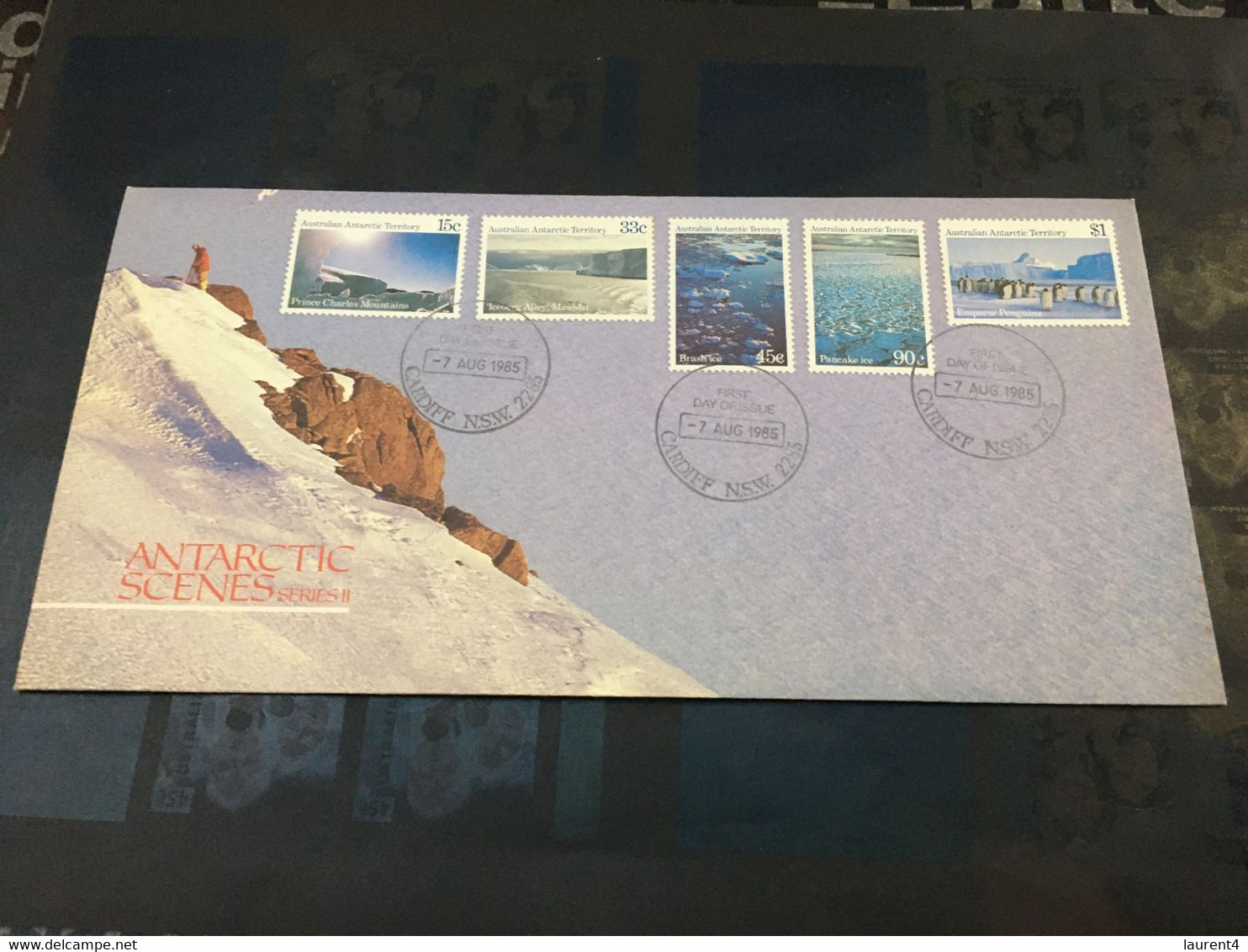 (4 C 6) Australia - FDC - Australian Antarctic Territory - 1984 & 1985 (2 Covers) - FDC
