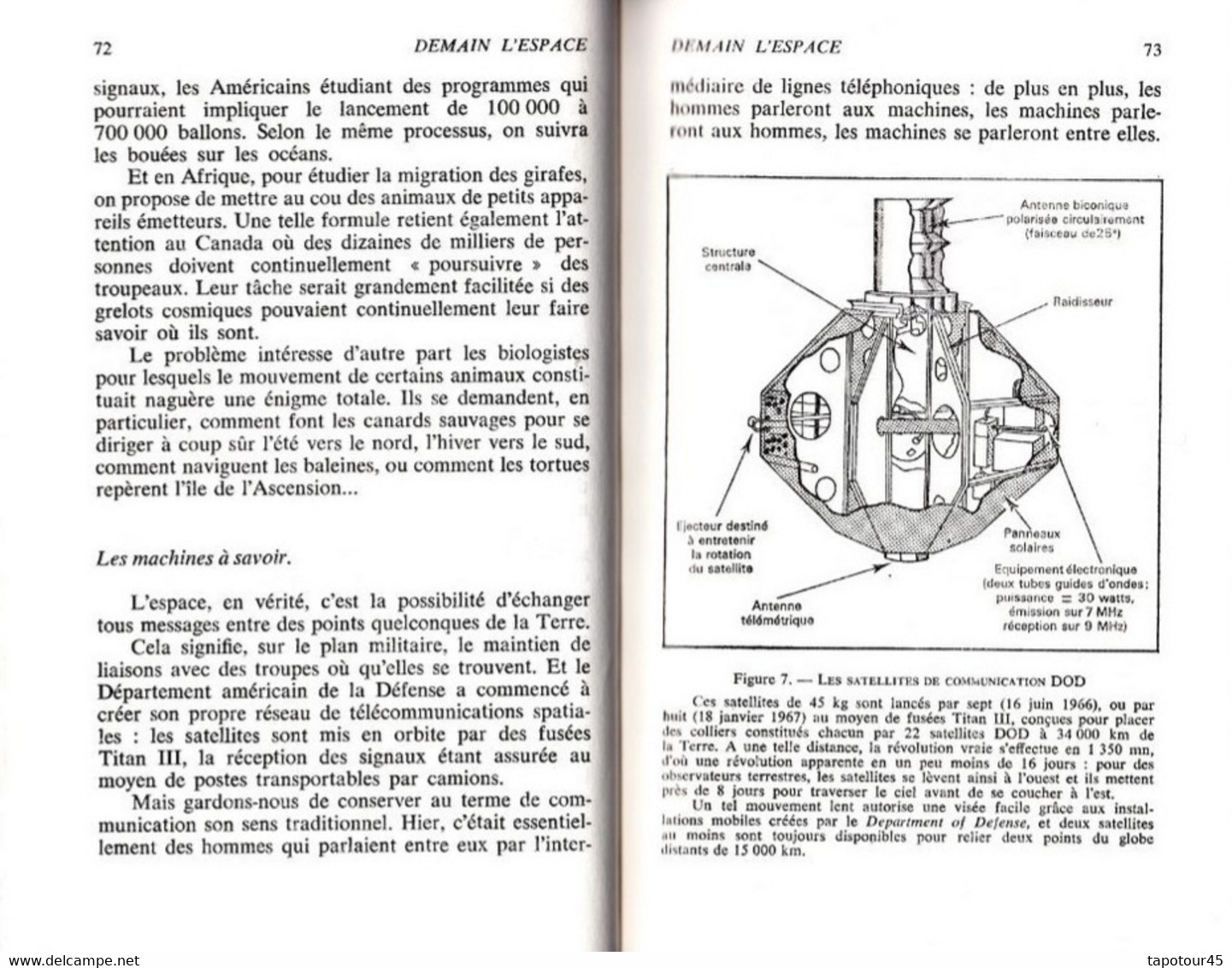 Tir Vert 1) Cosmos Et Aviation >    Livre Sur L'Espace "Albert Ducrocq" 1967 - Astronomie