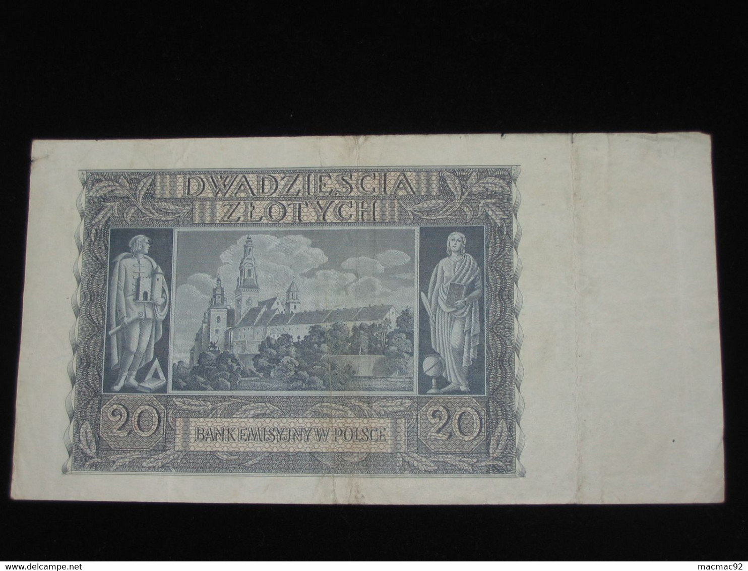 POLOGNE- 20 DWADZIESCIA Zlotych 1940 - Bank Emisyjny W Polsce  **** EN ACHAT IMMEDIAT **** - Poland