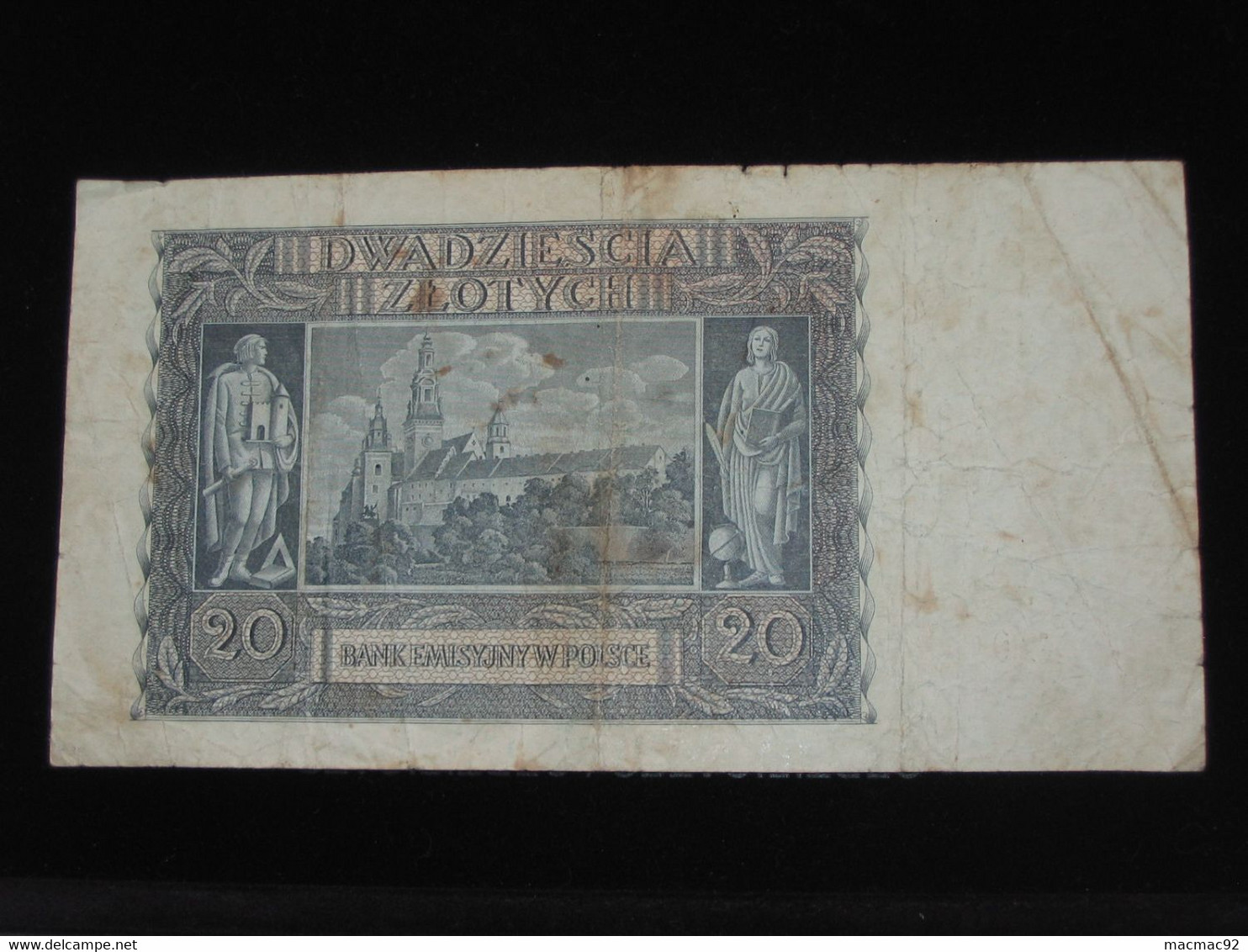 POLOGNE- 20 DWADZIESCIA Zlotych 1940 - Bank Emisyjny W Polsce  **** EN ACHAT IMMEDIAT **** - Poland